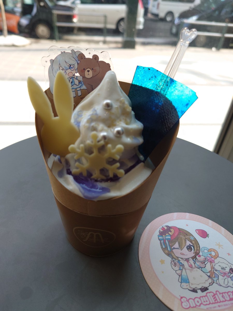 ココノススキノのショコラティエマサールに雪ミクコラボスイーツを食べ