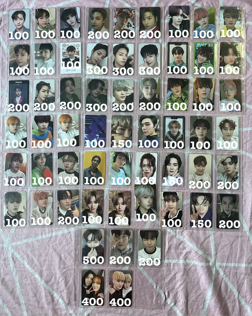 [ wts | lfb | help rt ]

🏷️ NCT Photocards (Tingi)

—Onhand
—DNC if sensitive w/ marks
—Pls see photo for prices

‼️Strictly NO CANCELATION‼️

🗓️DOP: Payo or Flexi DOP (will require 50% NRDP w/in 24hrs; Rem. Bal.: March 15 2026)

🏧MOP: Gcash/Gotyme
🚚MOD: J&amp;T/SDD
