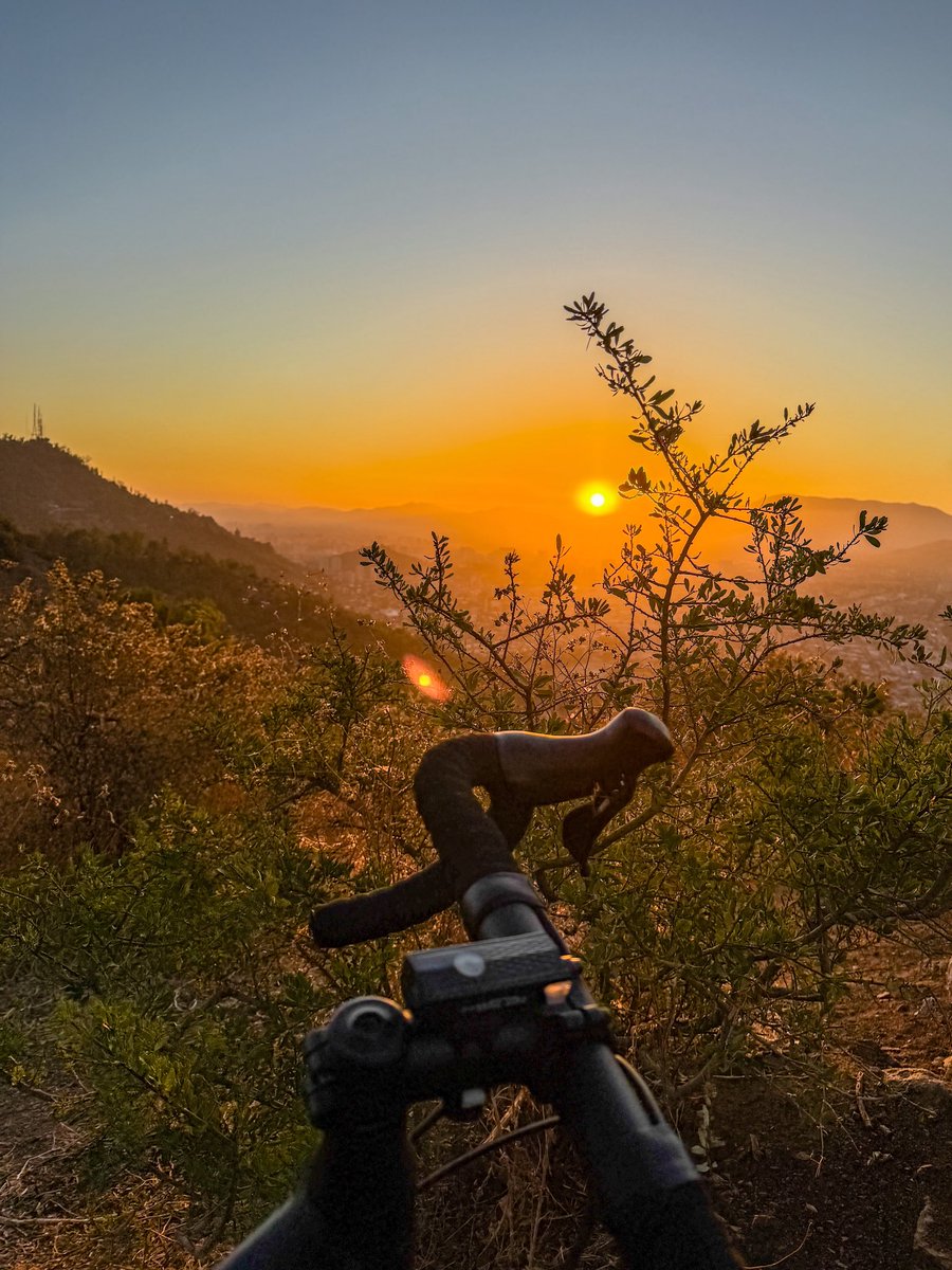 Atardecer en el San Cristóbal 🌅⛰️
