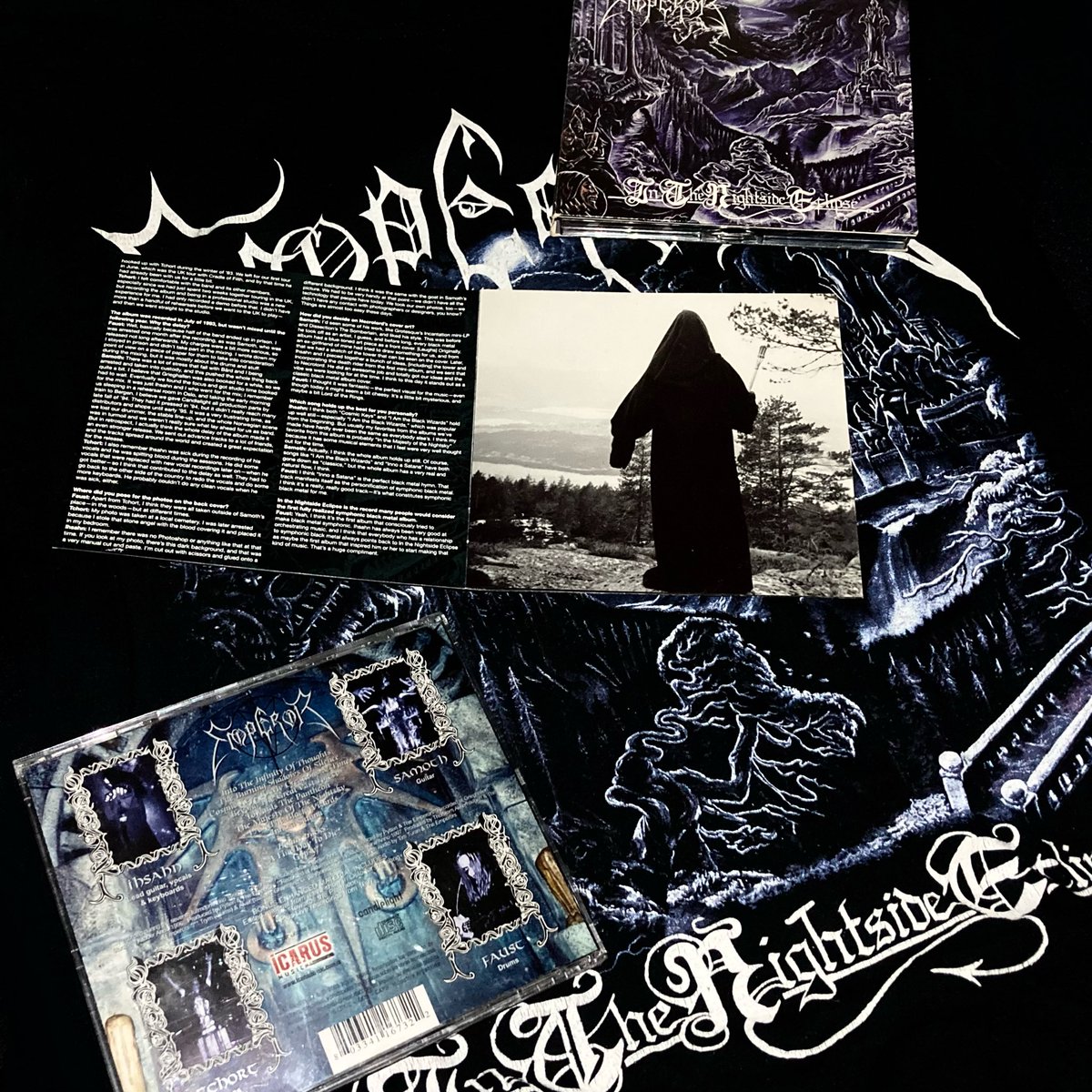 今日でIn the Nightside Eclipseがリリースされてから32年！#Emperor