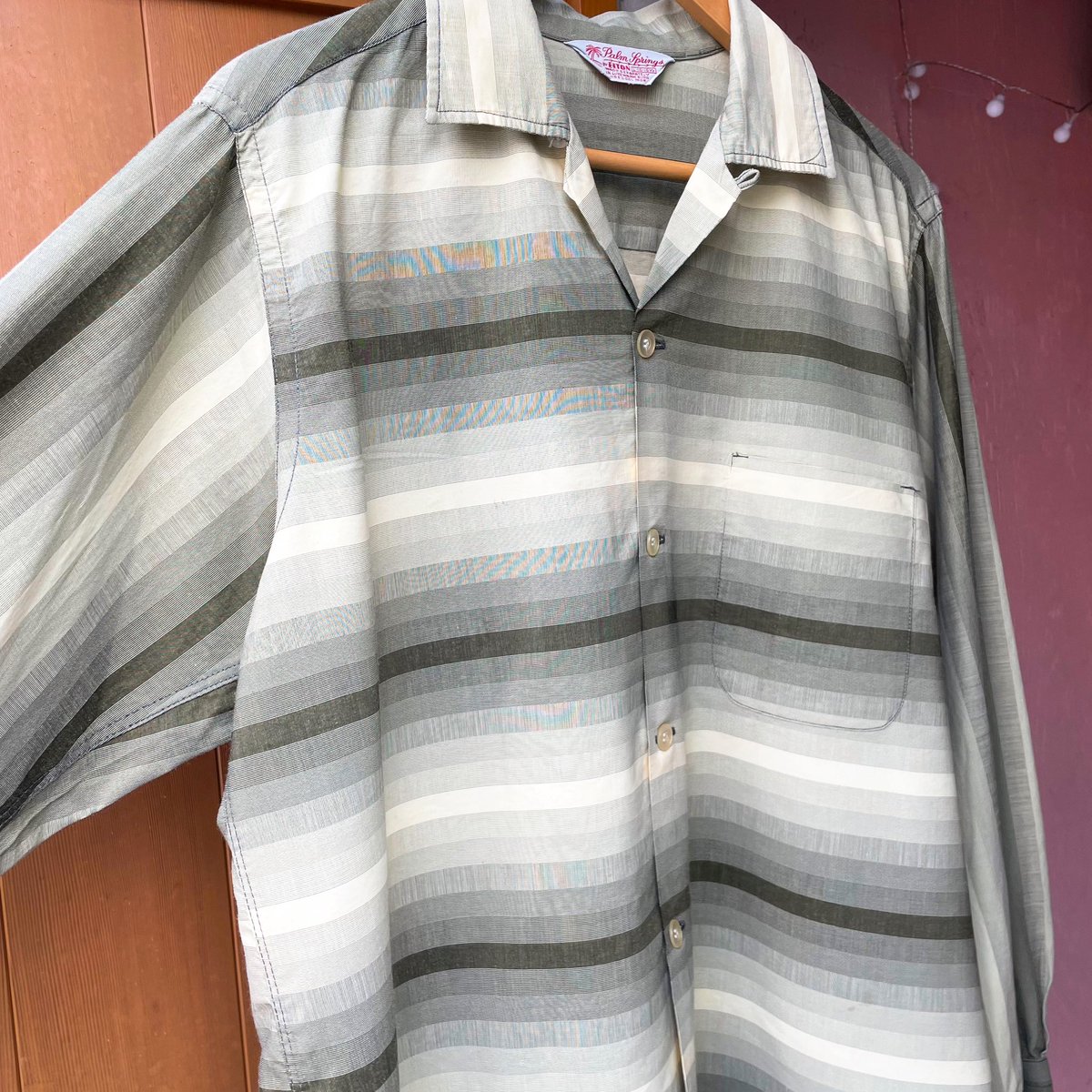 by Springs ELTON オープンカラーシャツ Palm 50s-60s