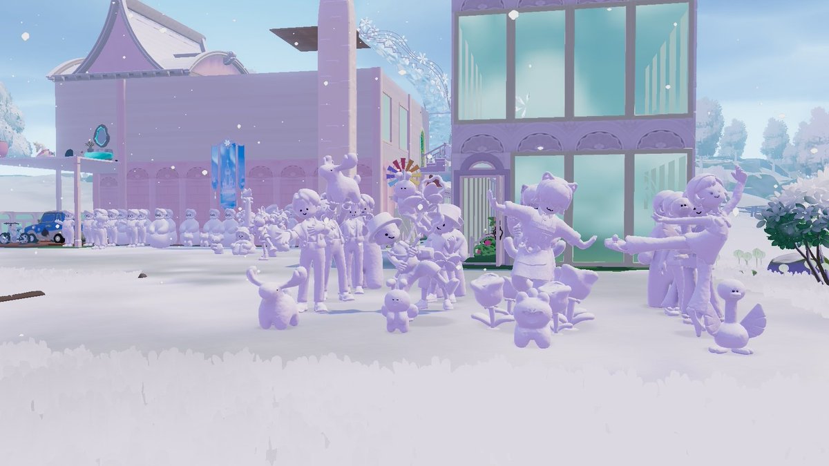 ハートピア
大量に生成される後のおじさん達⋯
知らなかったです
雪像作りに天気が関係有るだなんて
そう言えばいつも晴れてたなぁ
今日は雪と虹。
チャンスは今日、頑張る。
