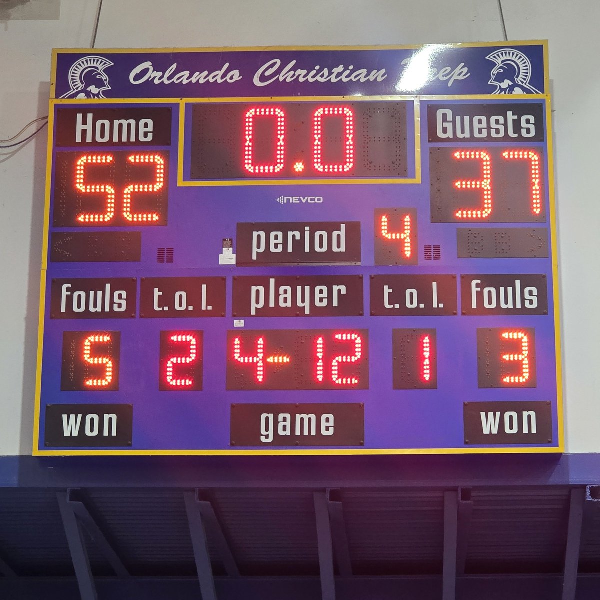 OCPGirlsBBall's tweet photo. Step 2 ✅️

FINAL |#FHSAA Region 2 Semifinals
(4) CFCA 37
(1) OCP 52

Breyanna Blount had a game-high 24 points and Boniyah Simpson added 13 pts. 

The Warriors advance to the Region 2 Championship game next Friday (2/27) where they will host North Tampa Christian. https://t.co/f1yUoGEExI