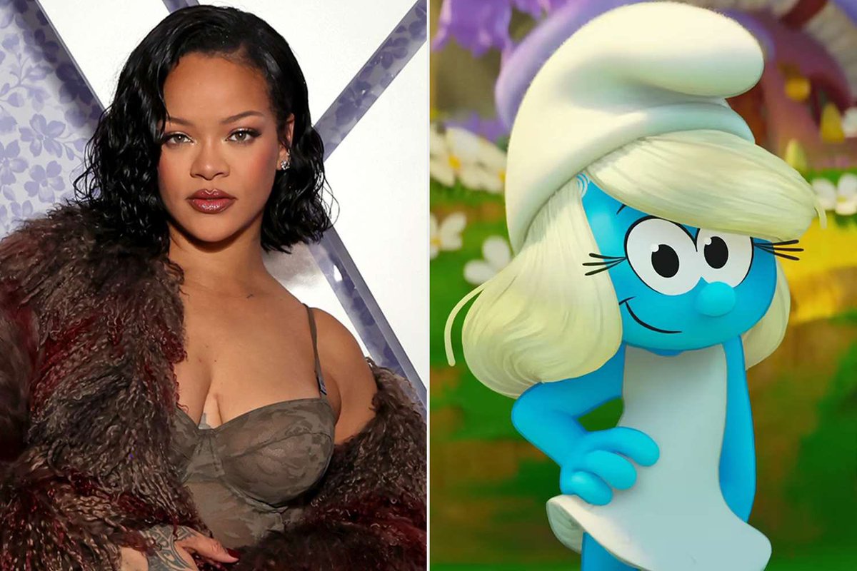 littlekev811's tweet image. Happy birthday, @rihanna and @oliviarodrigo! #smurfsmovie #bizaardvark