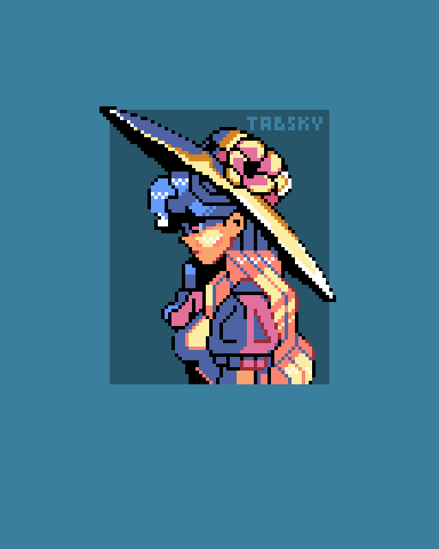 👒 Thinking 👒 #pixelart | #ドット絵