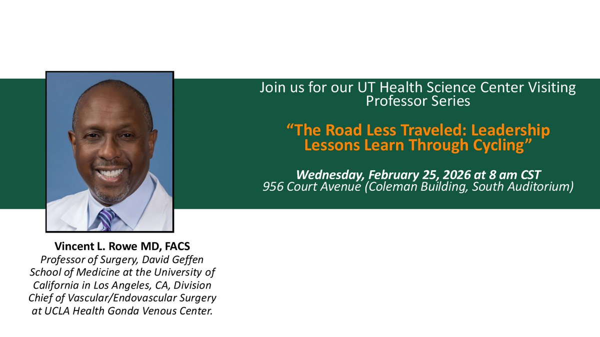 UTHSC Department of Surgery tweet media