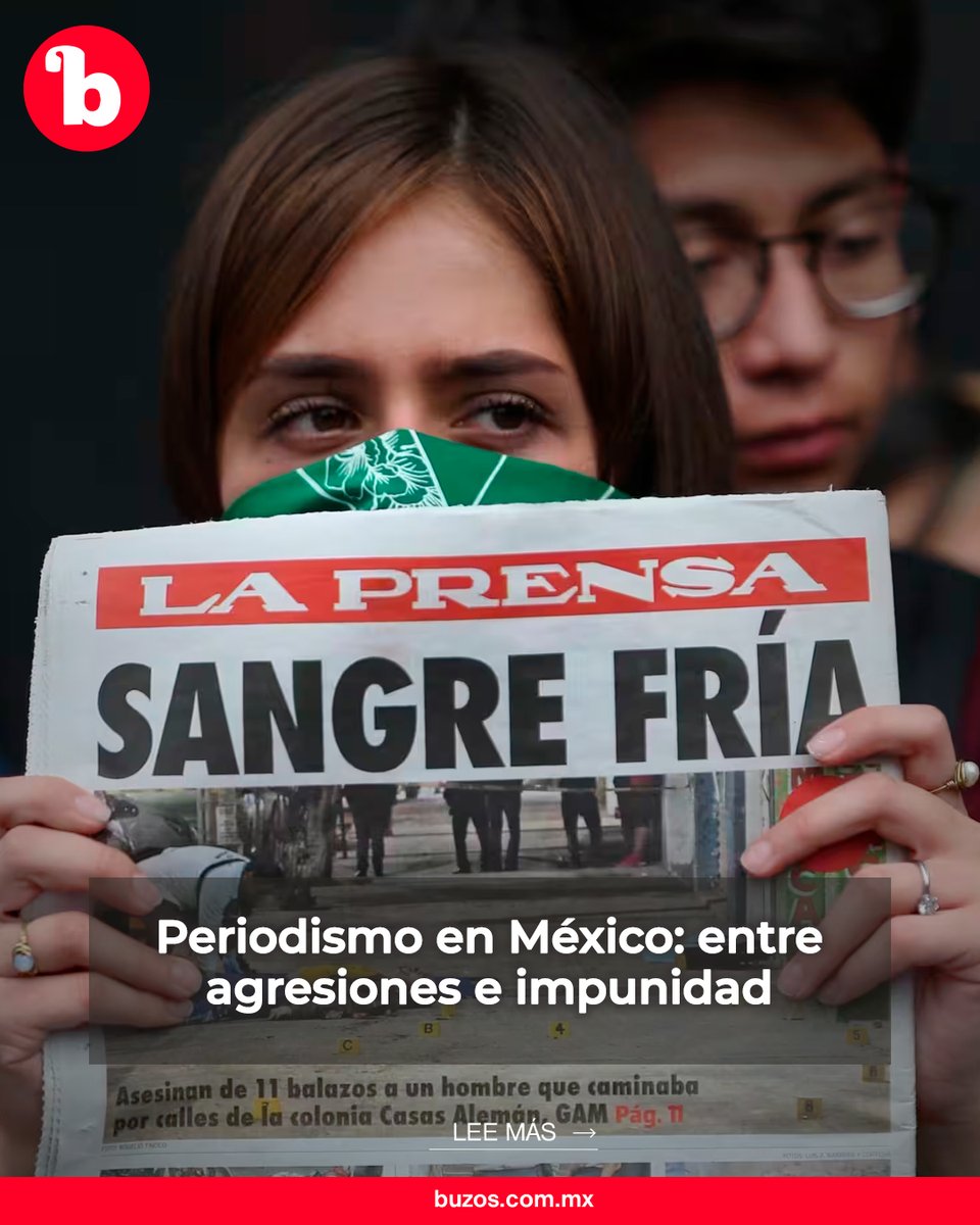 Periodismo en México: entre agresiones e impunidad 📰🖊️

El Día Internacional del Camarógrafo y Fotógrafo reconoce la labor del gremio y visibiliza los riesgos que enfrenta.

Lee más: buzos.com.mx/noticia/period…