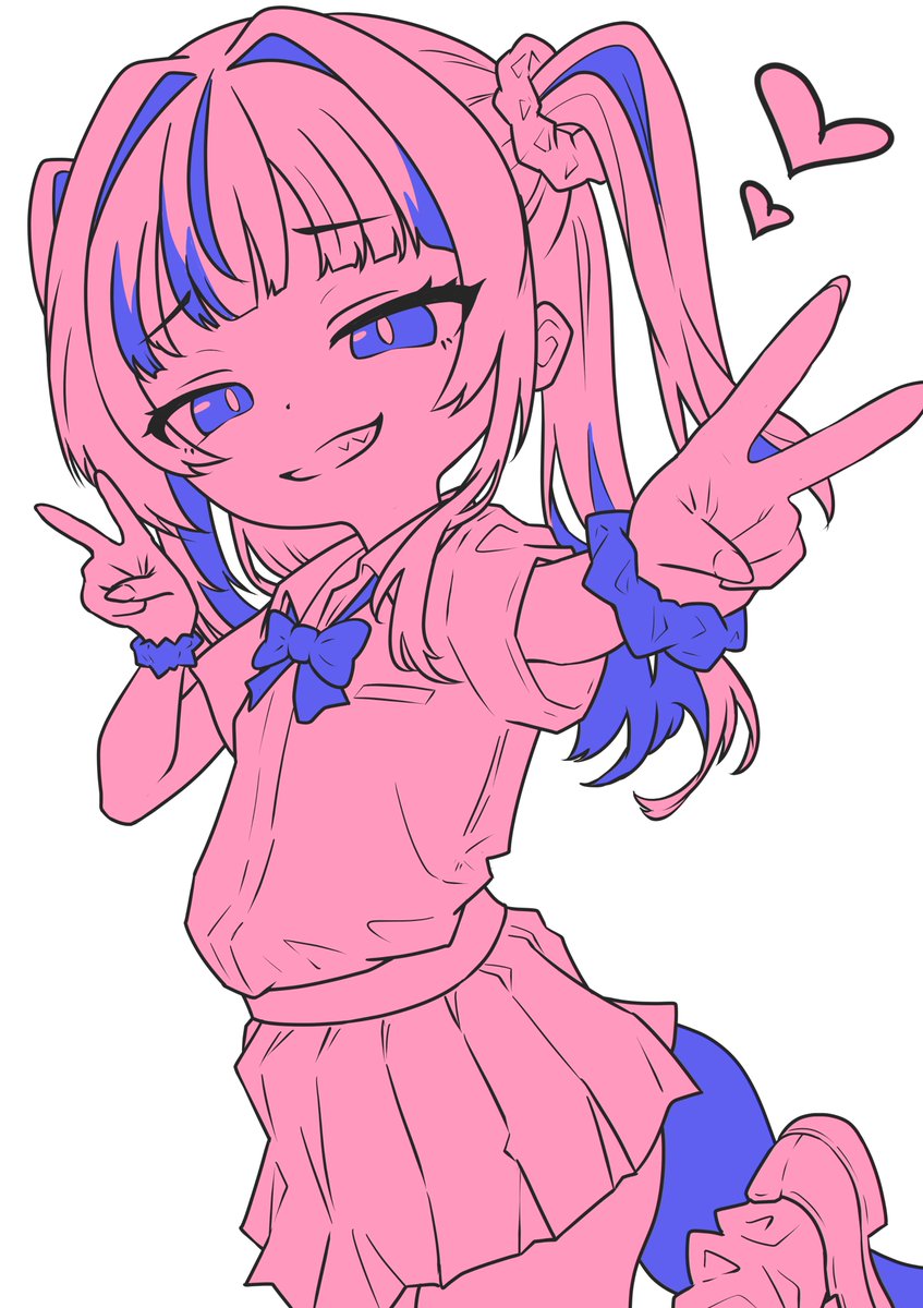 #イラスト

めすがきだぶるぴーす