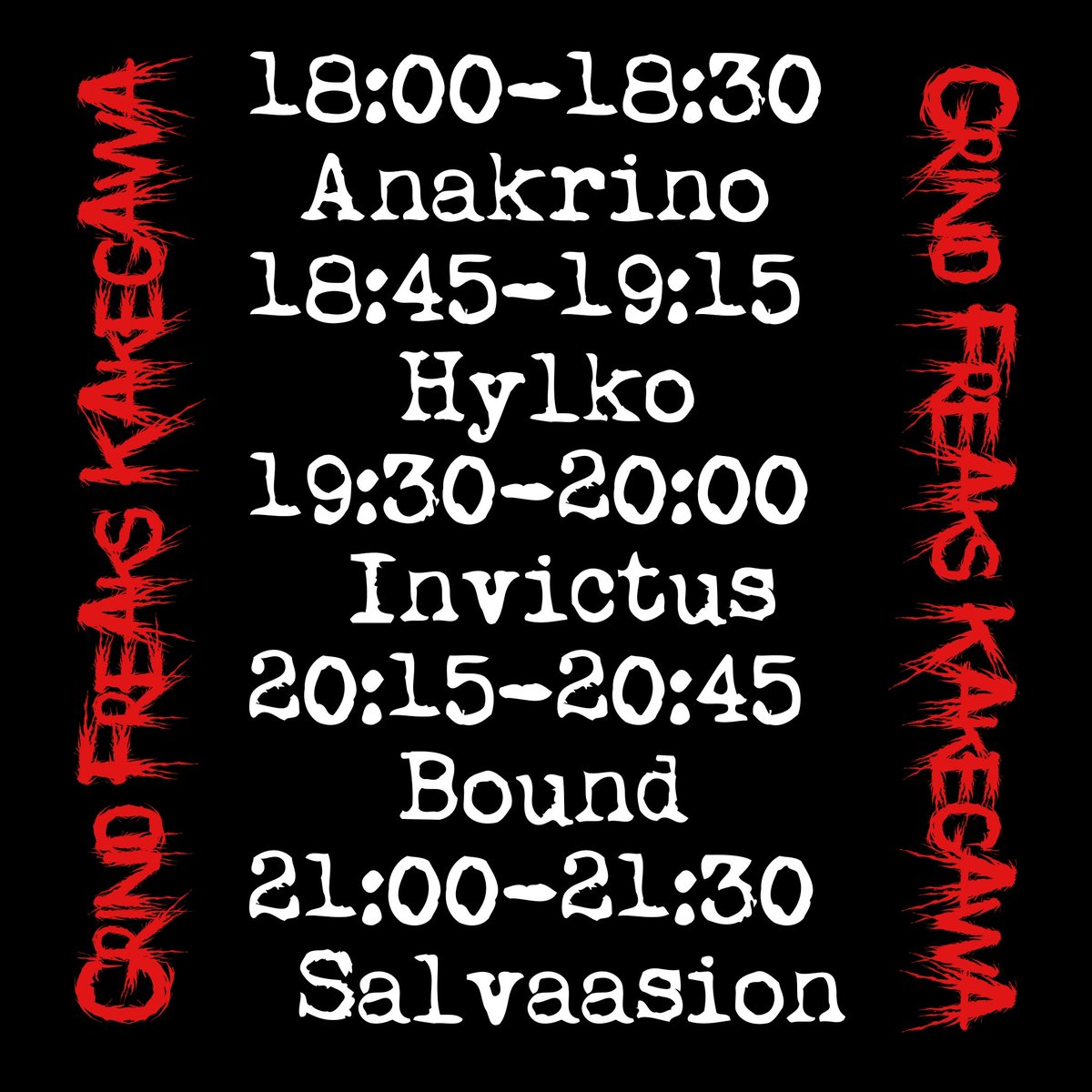 本日開催】 カレー屋で爆音イベント ◇GRIND FREAKS 掛川◇ 2026年2月