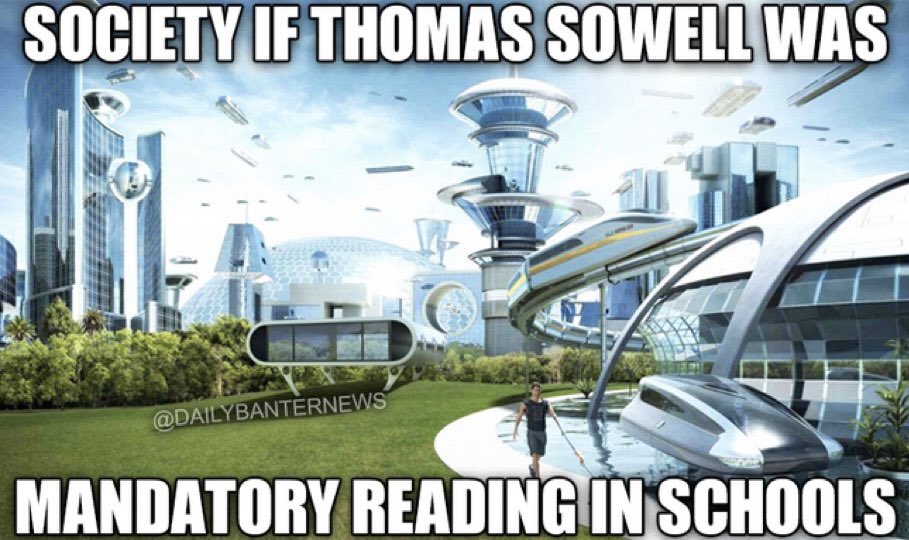 <a href="/GregorioSh64773/">Shawnee Gregorio</a> The Left has avoided this man, Thomas Sowell, like the plague because he destroys their false idols and deception platforms. 

It should be required reading in school.