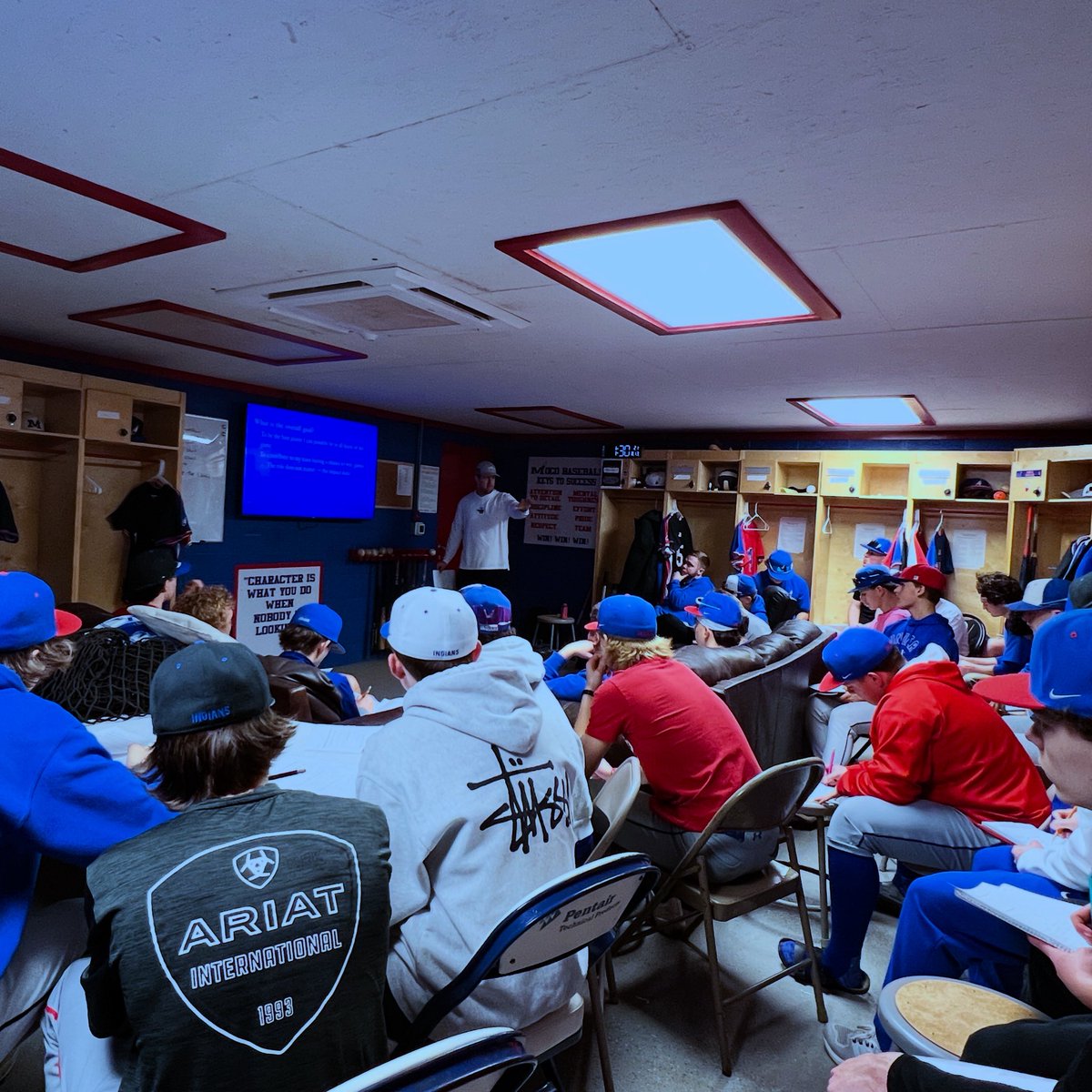 We want to thank <a href="/Coach_Shap/">Alex Shapiro</a> for coming down from Columbus, OH to share with our team and give an awesome message and presentation! Our kids were locked in and got better today mentally! We appreciate you coach!