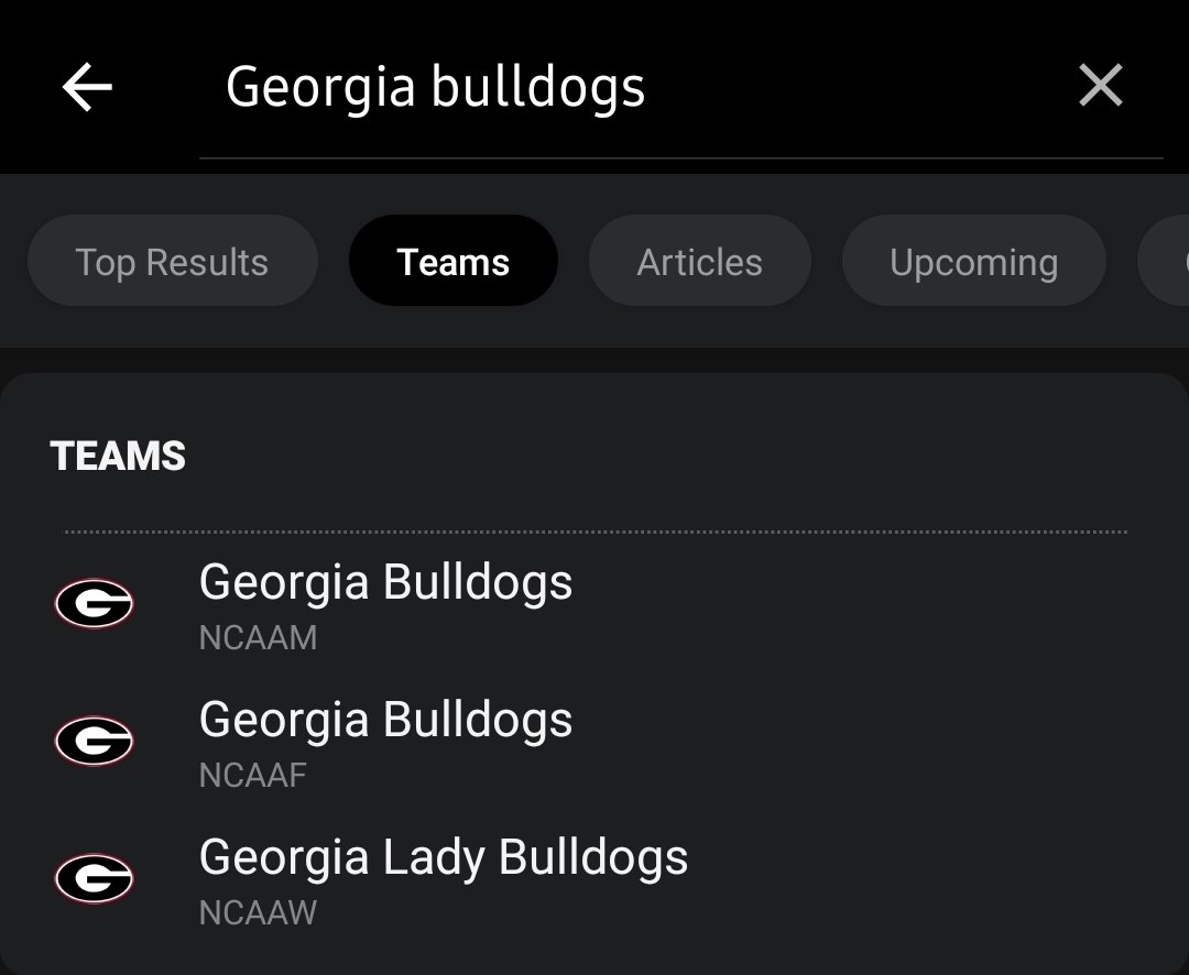 The so called "world wide leader of sports" doesn't have pages for college baseball or softball teams. Embarrassing honestly