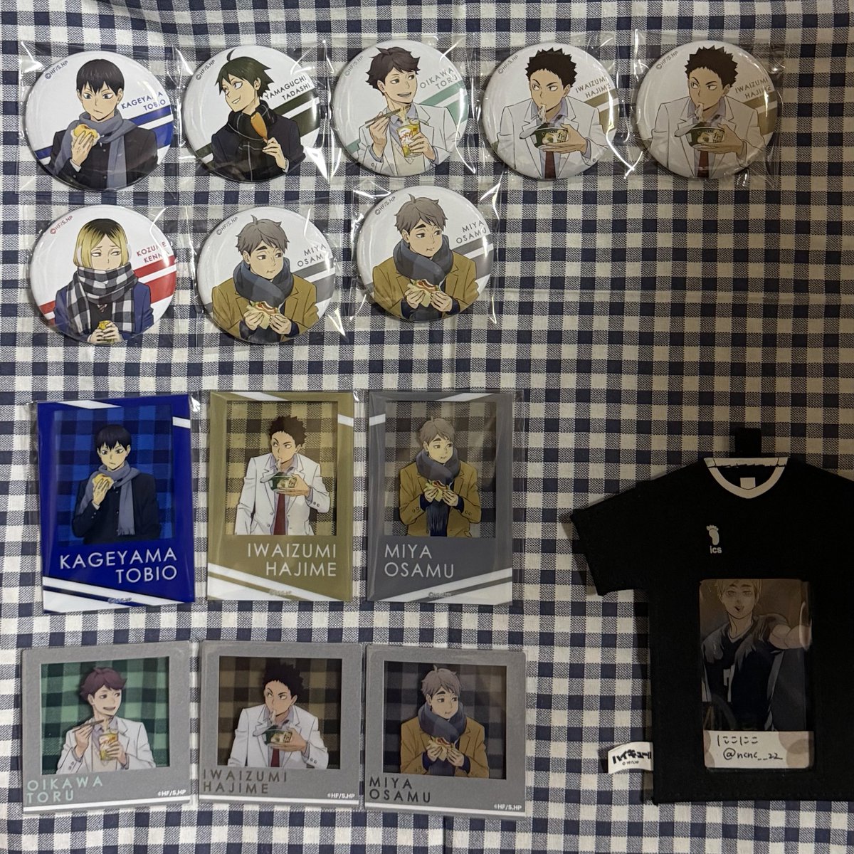 交換】ハイキュー!! はふはふ TSUTAYA ▷缶バッジ 譲 ）画像参照 求