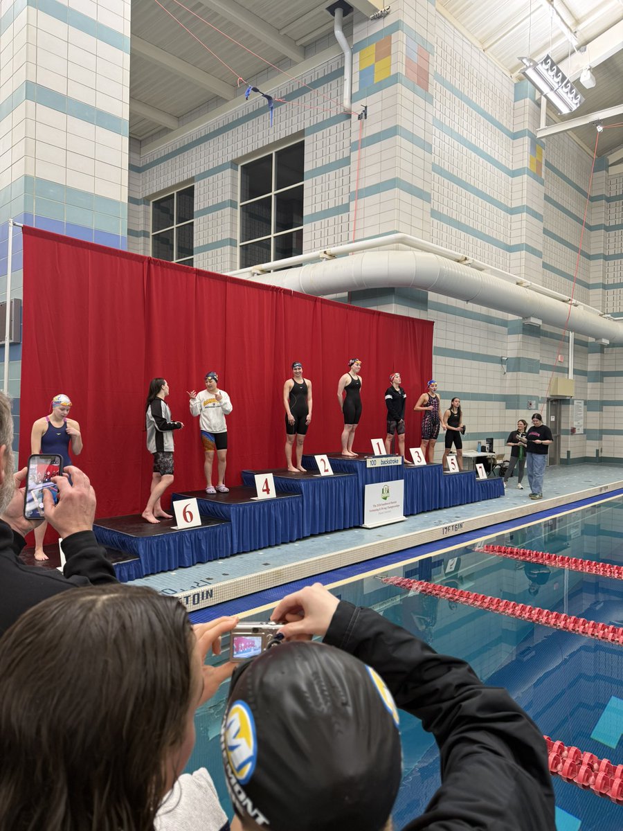 IN HER LAST DISTRICT MEET BELLA BUCIO DEMOLISHES HER 100 BACK RECORD WITH A TIME OF 57.48! Automatically punching her ticket to state! She placed 2nd in the district! 🎟️🥈🎟️🥈🎟️🥈🎟️ <a href="/BotkinsSchool/">Botkins Local School</a>