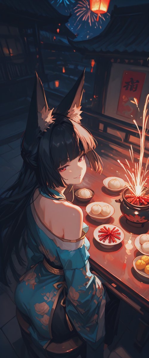 🏮🎆🧨🍲🍜 Hoshimi Miyabi 星見雅 #zzzero #ゼンゼロ SFW