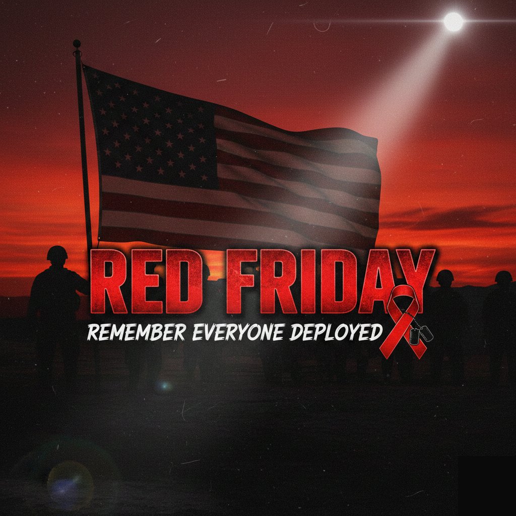 paradisoins's tweet photo. Every Friday, I wear red to honor those who served and sacrificed for our freedom. Let’s never forget what it took to get here. ❤️🇺🇸 #ParadisoInsurance #WearRedFriday #SupportOurTroops #GratefulNation #HonorOurHeroes https://t.co/gISjL707un