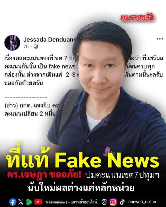 ไม่ชอบพูดเรื่องการเมืองเลยนะแต่ข่าวนี้ต้องพูดมันบิดเบือนตอนนับใหม่เพื่อนที่ไปสังเกตุการณ์ก้อเล่าให้ฟังว่าคะเเนนไม่ต่างกับครั้งก่อน การจะเเชร์หรือจะลงข่าวอะไรต้องไตร่ตรองให้มากขึ้นครับ มีตาดู มีหูฟังจบข่าวครับ