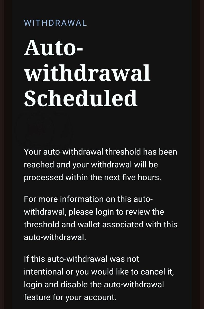ditchgrimsby's tweet photo. Hey @Swan ... This is a really unsatisfying ux and leaves me feeling really precarious every time I hit my auto withdrawal threshold. It's been more than 5 hours and status just shows pending. I'm sure it will go through, it's just a weirdly detached and clunky process for a dedicated Bitcoin platform at this stage in the game.