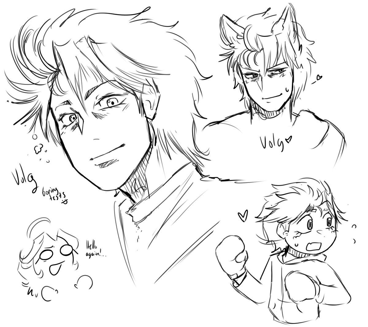 It's been awhile since I've drawn him
#volgzangief #hajimenoippo