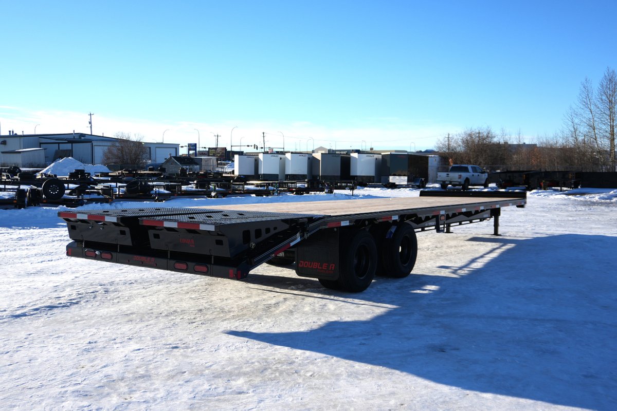 DA_Trailers's tweet image. This 32' HB208 is loaded up with CONQUR Ramps, 2 10K Lippert Axles, and a 36" Side Toolbox. 🔥

What more do you need? 

#doubleatrailers #deckover #bumprepull #highboy #builttough