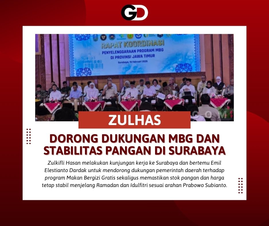 FaridaEma4's tweet photo. Zulkifli Hasan bertemu Emil Elestianto Dardak di Surabaya untuk mendorong dukungan MBG dan menjaga stabilitas pangan jelang Ramadan dan Idulfitri sesuai arahan Prabowo Subianto. #MenkoPangan #PartaiAmanatNasional #ZulkifliHasan #Zulhas #GD_Zulhas https://t.co/fWtkOKTKrS