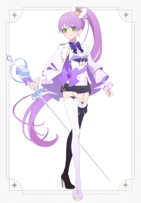すみれいろのプリンスコーデskeb