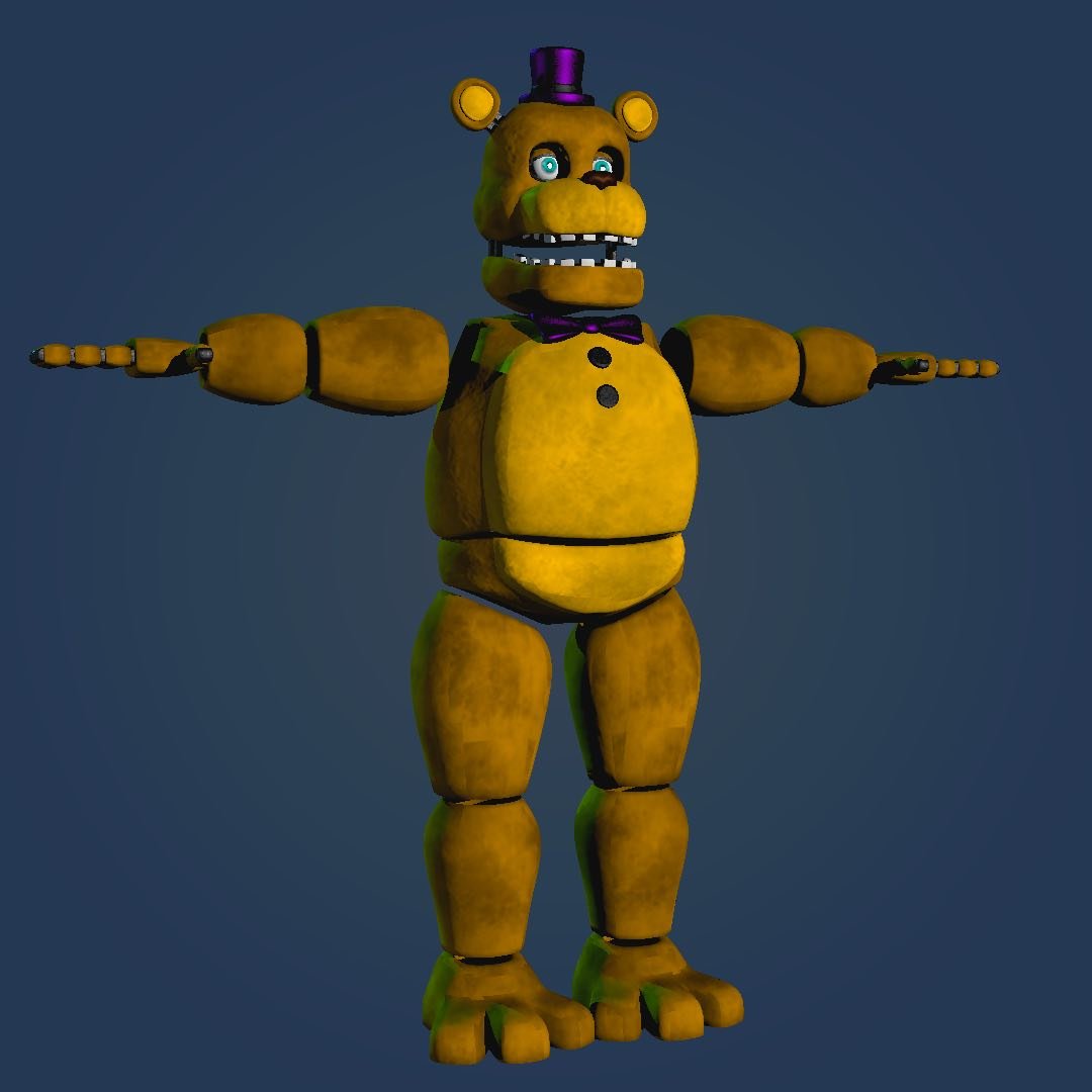 ExplosiveEg's tweet image. Fredbear [WIP 2]
2.79