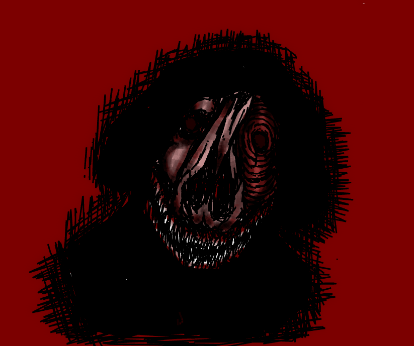 FORS3lml's tweet photo. #ChainmailChasers #smiledog #creepypasta 
Drew The Dragon Again, Felt Like Challenging Myself To Be More Close To The Actual Face. And Oh! I Am Starting To Know How To Use "Blood" Shading, Think It Worked Good Here. https://t.co/avgVyv48bL