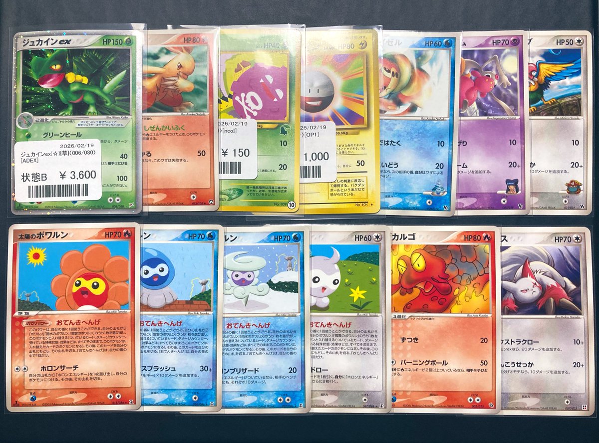 ファイルの穴埋めとコレクションのアップデート🌞 ADV〜PCG期のカード