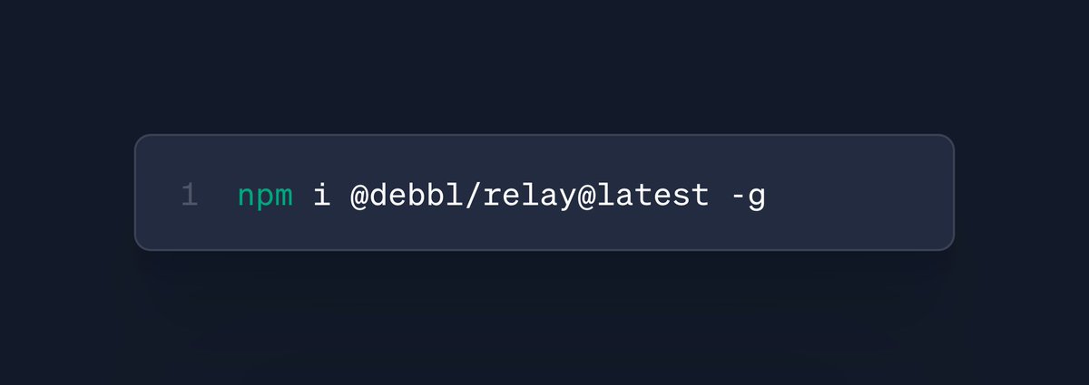 Debbl66's tweet photo. Just open-sourced Relay: a Feishu bot that forwards chat messages to Codex and sends results back in the same conversation.

#Feishu #Codex #OpenSource https://t.co/rbc624lK5S