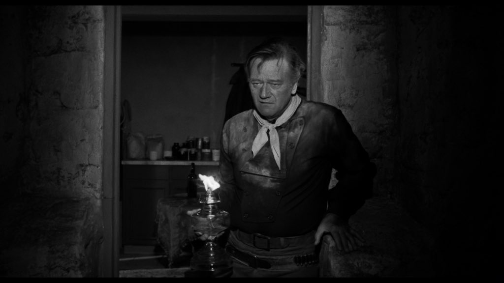 tonytost's tweet photo. THE MAN WHO SHOT LIBERTY VALANCE (1962). There are a handful of Westerns that are basically primal Shakespeare, and this is perhaps first among them. All of America is here in its primordial mythic form. My love of John Wayne in this picture goes beyond words. Epic poetry. https://t.co/QpHfxvk21i