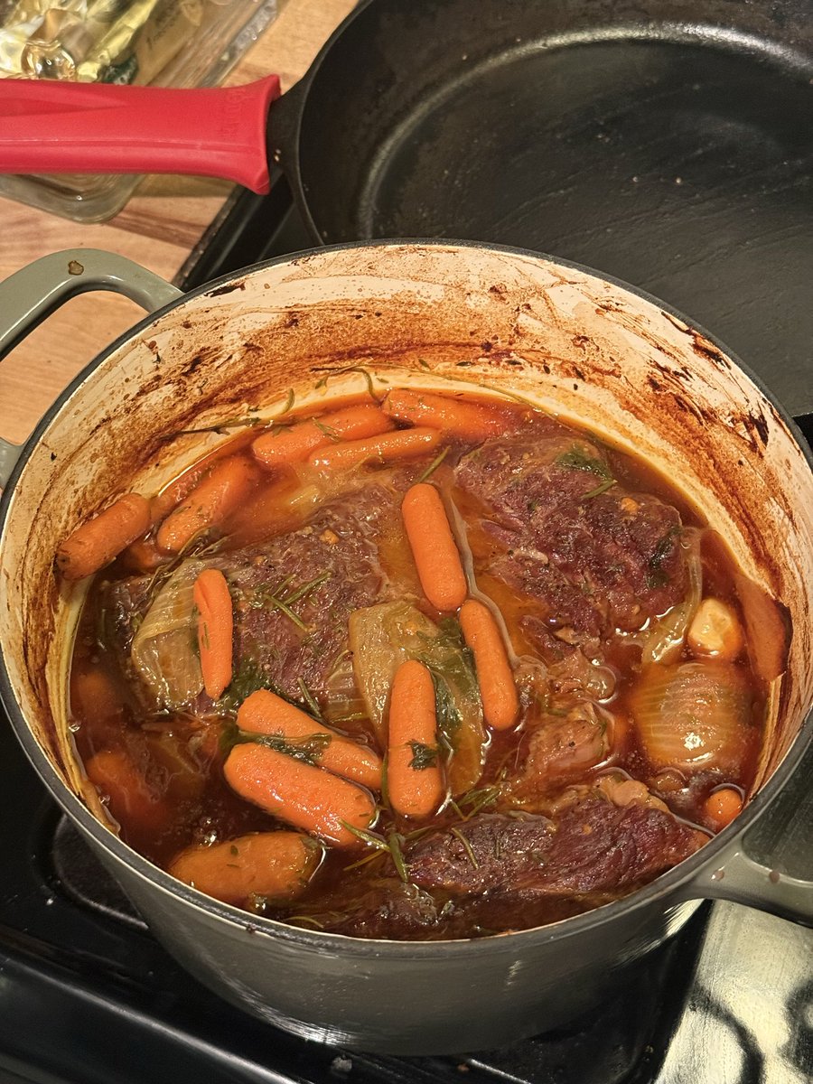 freckledbutt's tweet image. gochujang pot roast