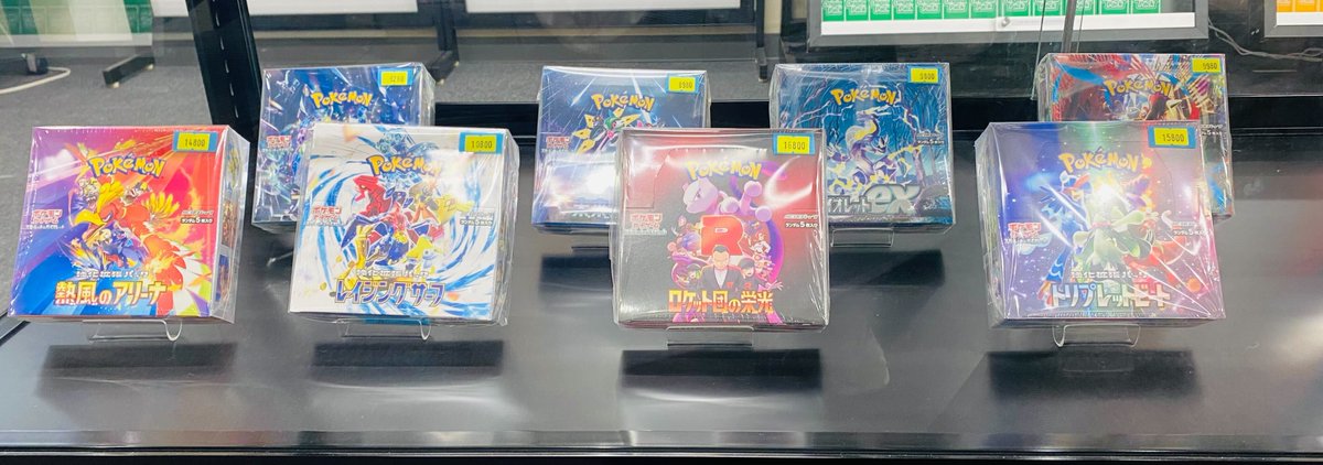 📢📢販売情報📢📢 【ポケモンカードゲーム】 ポケカ未開封BOX販売中