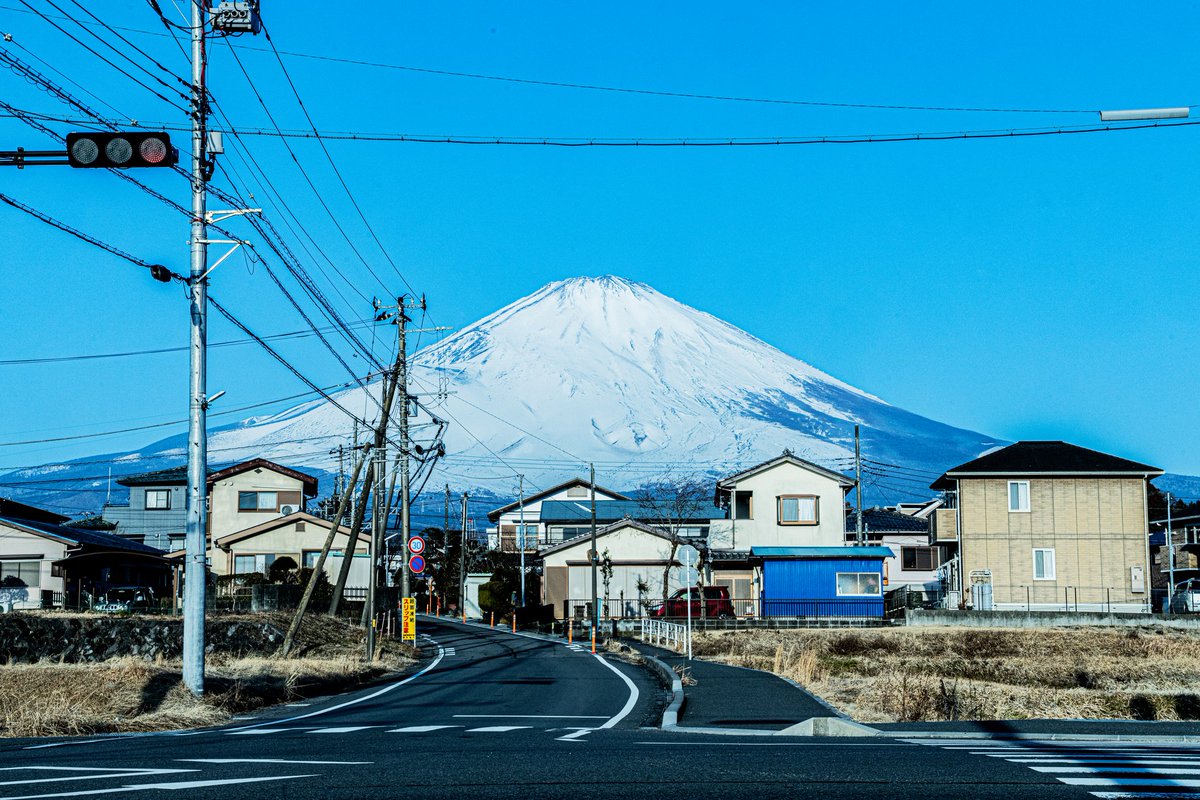 今日のロケ先は富士山が良く見える🗻