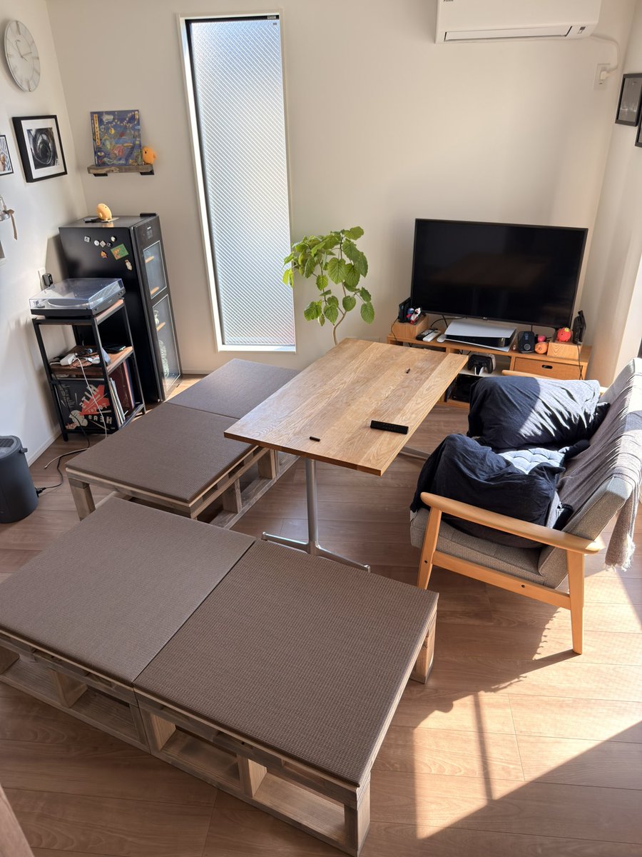 本日の小上がり活用例です