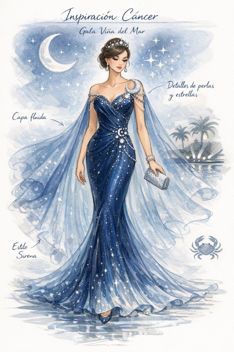 ___scar_lette__'s tweet photo. Le dije a ChatGPT 
Que me creara un vestido inspirado en mi signo zodiacal 
 #GalaViña2026 https://t.co/RK2yYDF6J7