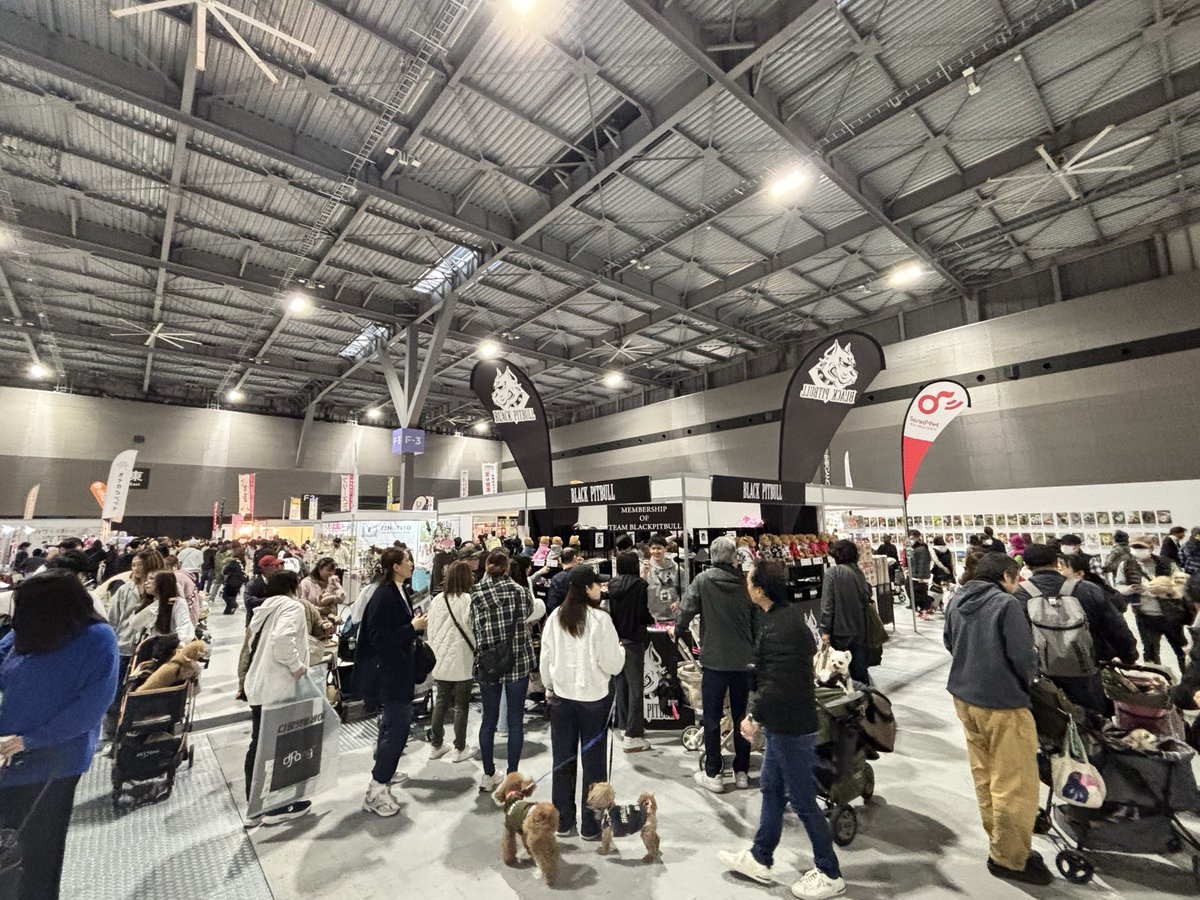 wannyandome's tweet photo. #わんにゃんドーム2026
きょう・あす開催❗️
常滑市のAichl Sky Expo✈️

たくさんの皆さんにご来場いただいております😊ステージでは#SKE48メンバーと愛犬が登場中🐶 https://t.co/cAmxV79AOz