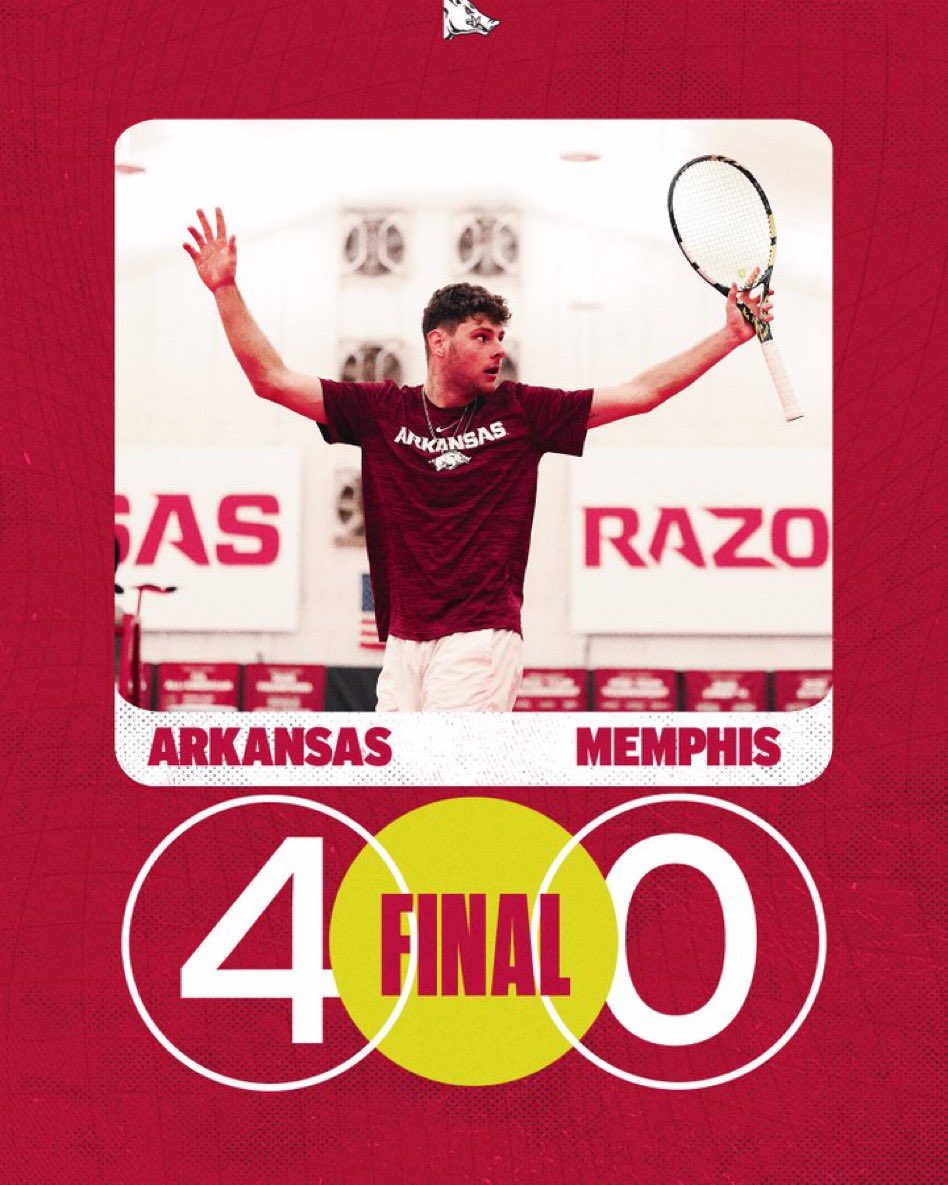 HunterYurachek's tweet image. Just a Friday on The Hill. #OneRazorback