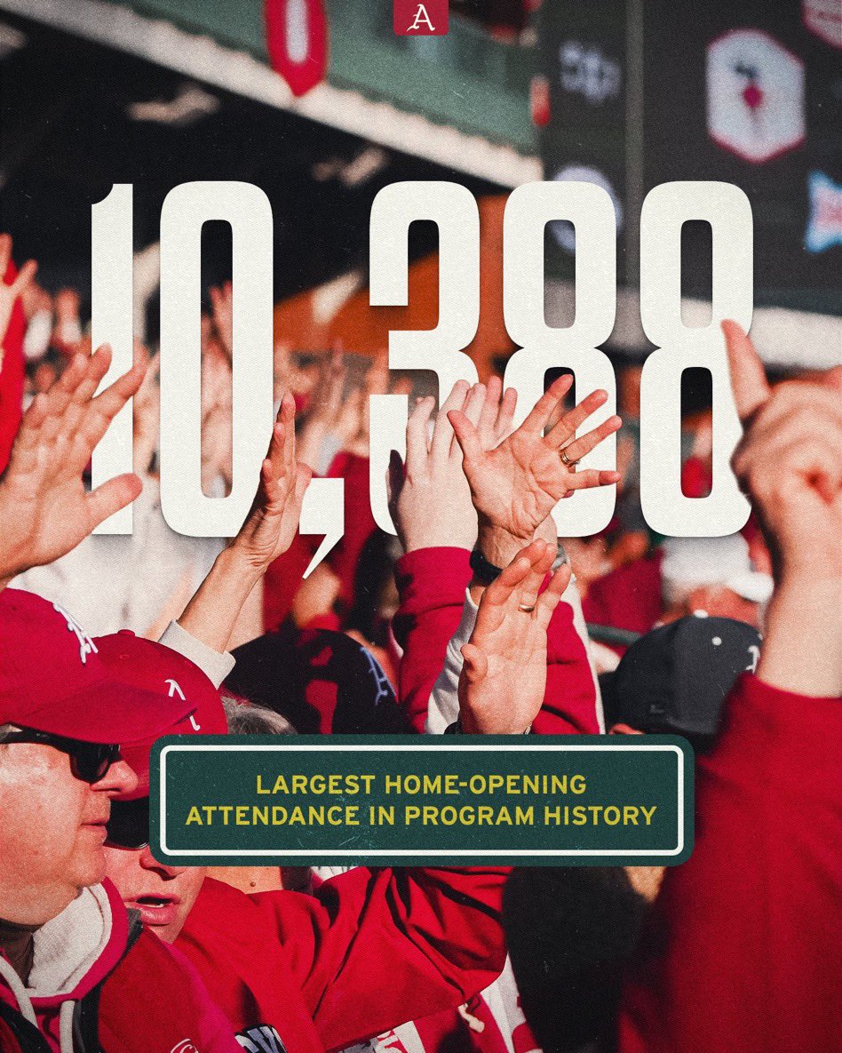 HunterYurachek's tweet image. Just a Friday on The Hill. #OneRazorback