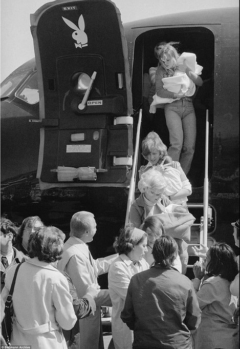Have you heard of Operation Babylift?   

It was the name given to the mass evacuation of children from South Vietnam to the United States and other countries at the end of the Vietnam War    

Did you know Playboy was responsible for allegedly helping move 41 babies taken from