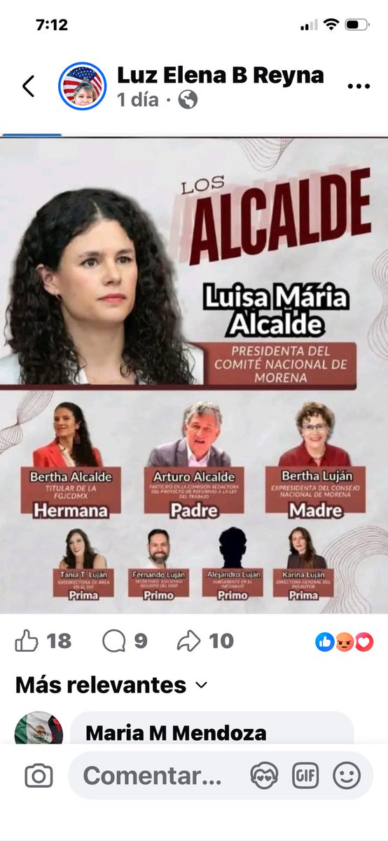 LUISA MARÍA, ALCALDE Y TODA SU FAMILIA EN EL GOBIERNO DE LA 4T QUE POCA MADRE