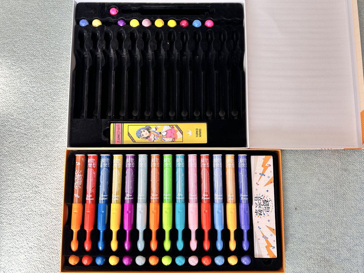 ミリオン6thぶりにペンライトセット買ったけど、同じ本数なのにだいぶ