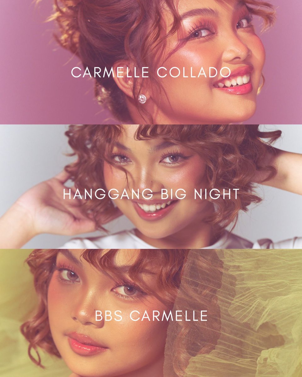 CARMELLE HANGGANG BIG NIGHT! 

BBS CARMELLE