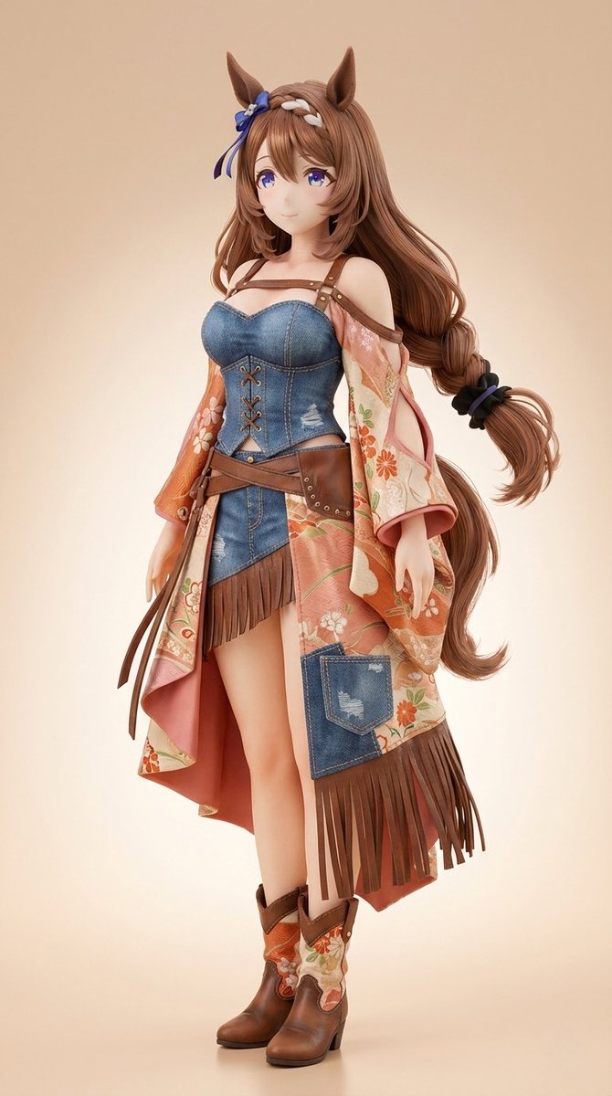 スーパークリーク #ウマ娘 #AI生成画像 #フィギュア画像 #Nanobanana