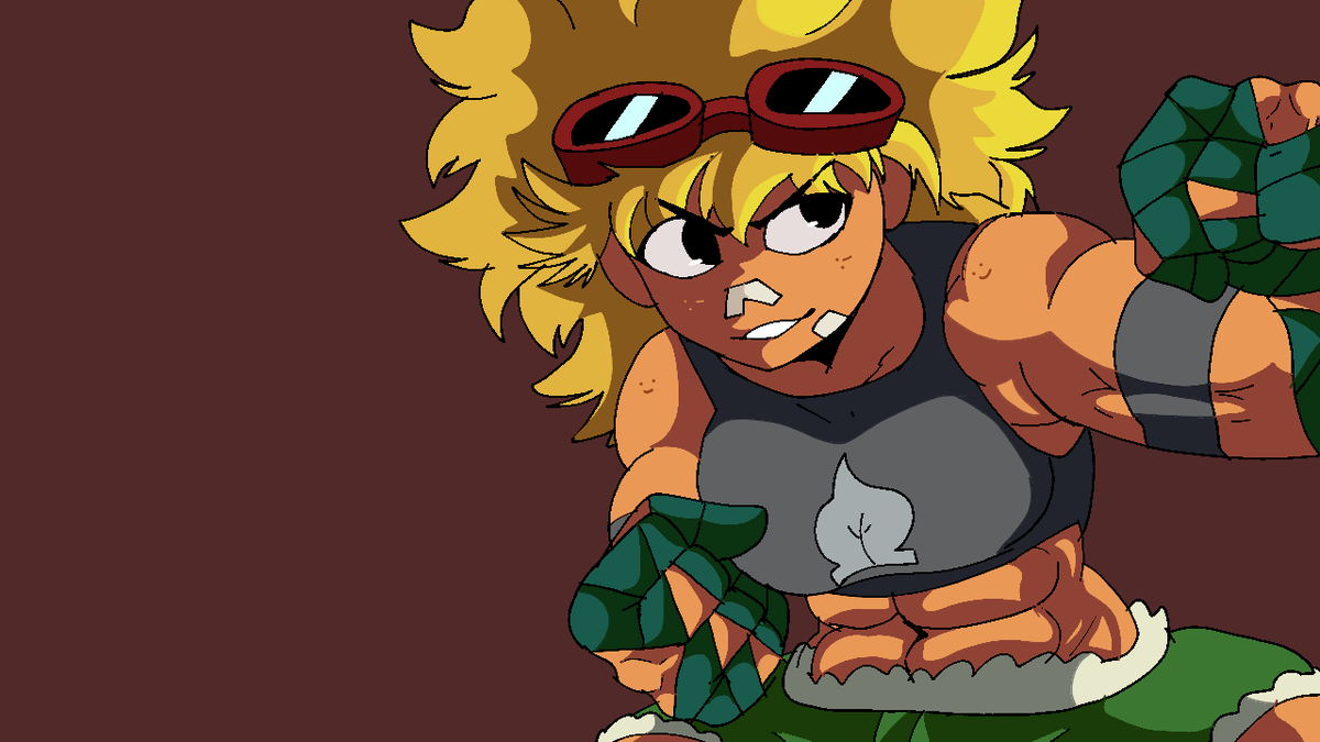 Redrawing old animation frames and jeez it just looks like what any anime blue ray copy would look like :) #plantsvszombiesfanart