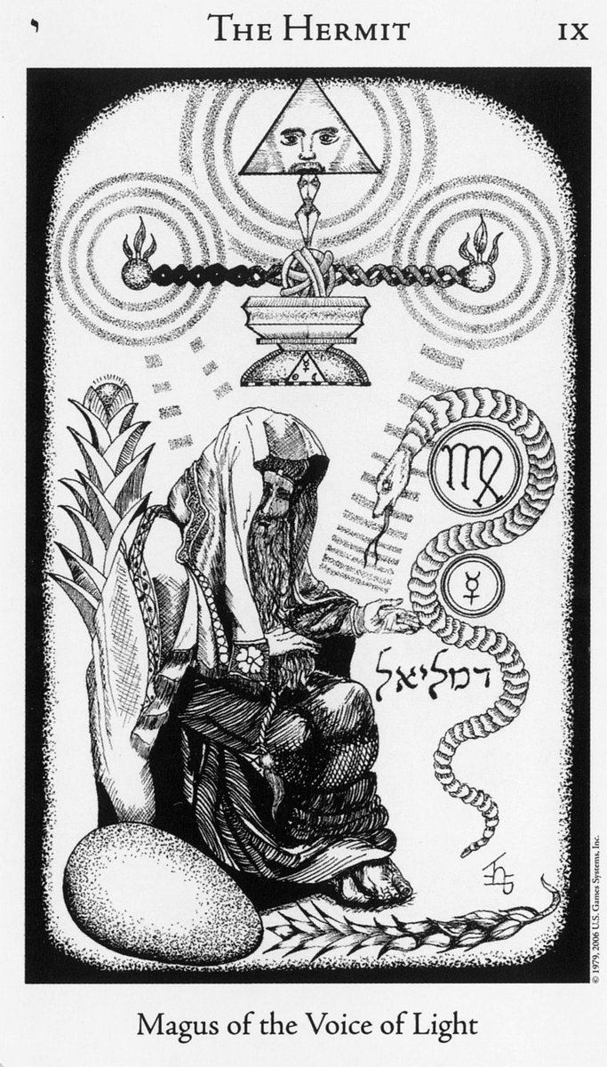 Seere_X's tweet photo. The Hermetic Tarot

Godfrey Dowson
U.S. Games Systems
ISBN-10 :  091386692X
ISBN-13 :  978-0913866924 https://t.co/SLP9wiYuCQ