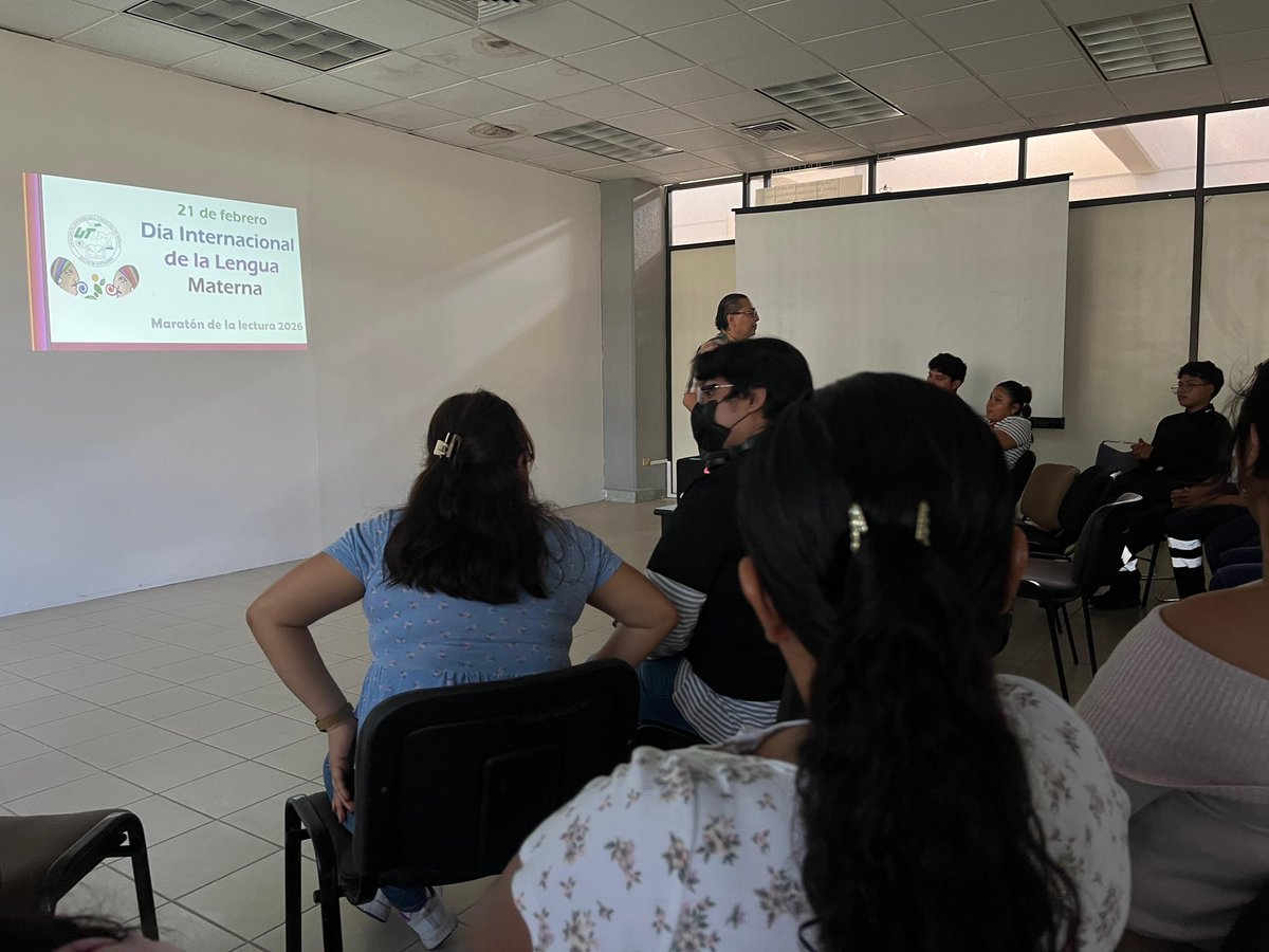 📚🌎 La UTIM celebró el Día Internacional de la Lengua Materna con un Maratón por la Lectura, homenajeando a Miguel León-Portilla. Lecturas, dinámicas y reflexiones para fortalecer nuestra identidad y preservar lenguas originarias. 
#PorAmorALaUTIM #PorAmorAPuebla
