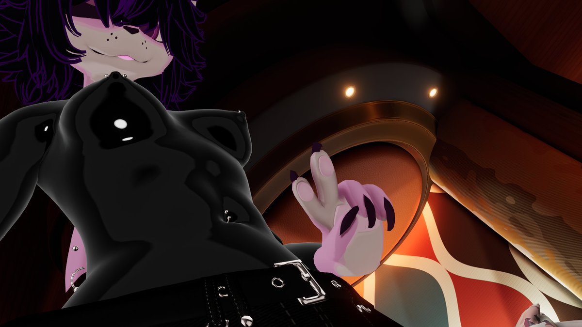 I made myself a latex outfit! A bit of a WIP but I still think it looks hot :3c

#vrchatnsfw #vrcnsfw #nsfw #vrchat #furry