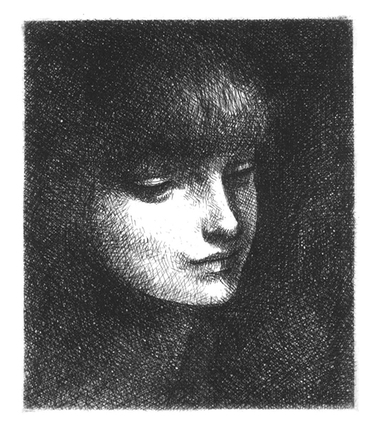 このエッチングの作品ステキ。