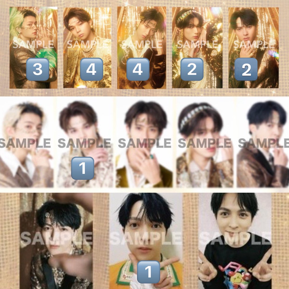 M!LK 爆裂愛してる 好きすぎて滅 封入 特典 トレカ ラキドロ 代々木